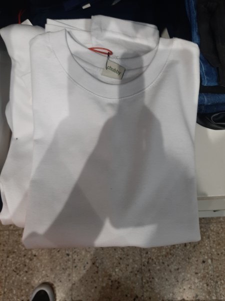 REMERA COLEGIAL MANGA LARGAS BOY T.08