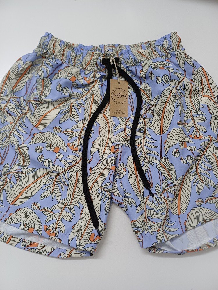 SHORT BAÑO FULL JUNGLA AZUL T.16