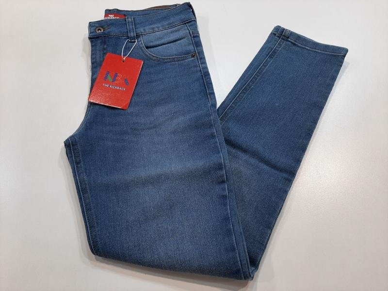 SKINNY ELASTIZADO 3D BLUE T.12