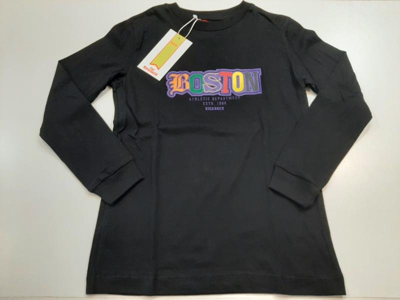 REMERA M/L BOSTON NEGRA T.08