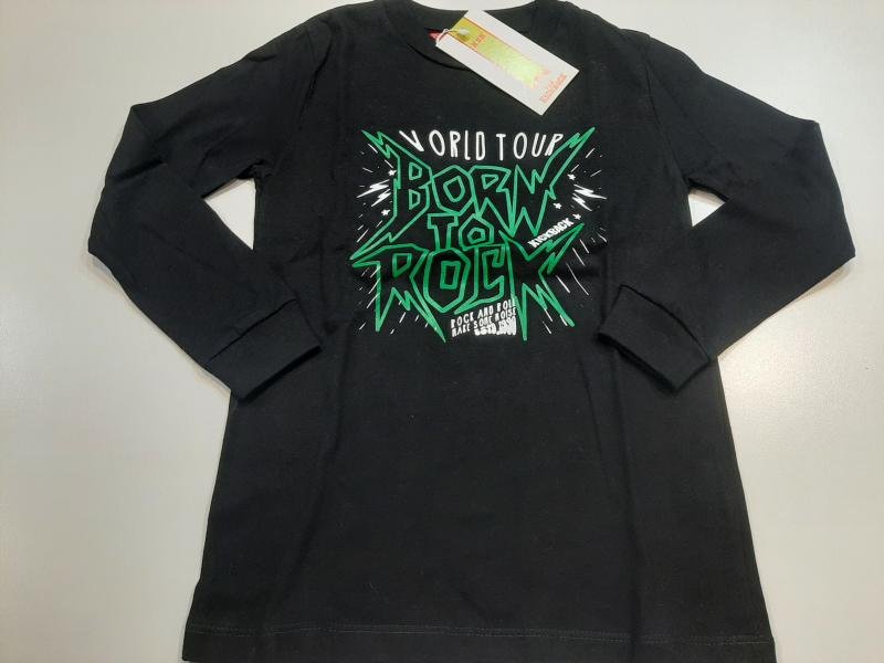 REMERA M/L TOUR NEGRO T.06