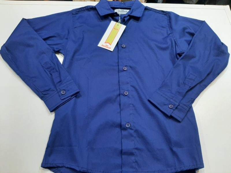 CAMISA M/L BOB AZUL T.10