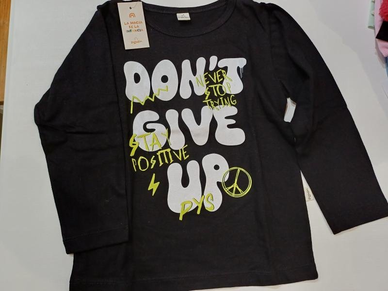 REMERA M/L CLASICA T.05 NEGRI