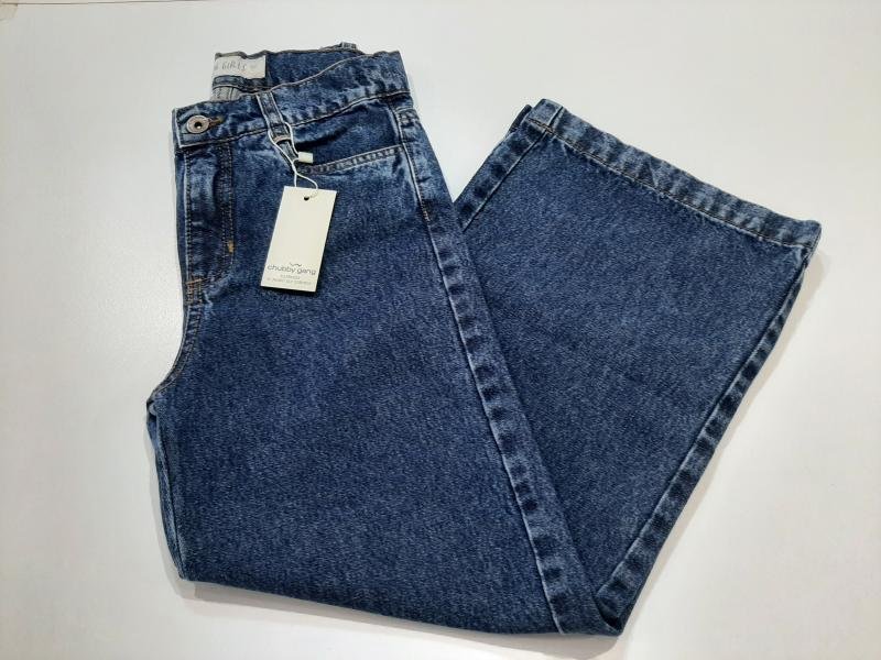 JEAN WIDE BLUE VINTAGE T.08