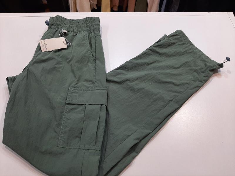 PANTALON TRENCH CARGO NENE VERDE OSCURO T.14