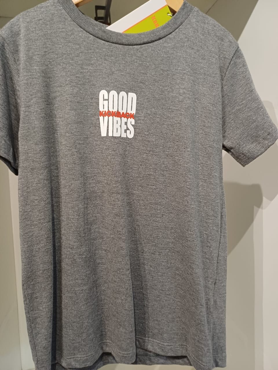 REMERA M/C GAEL GRIS T.10
