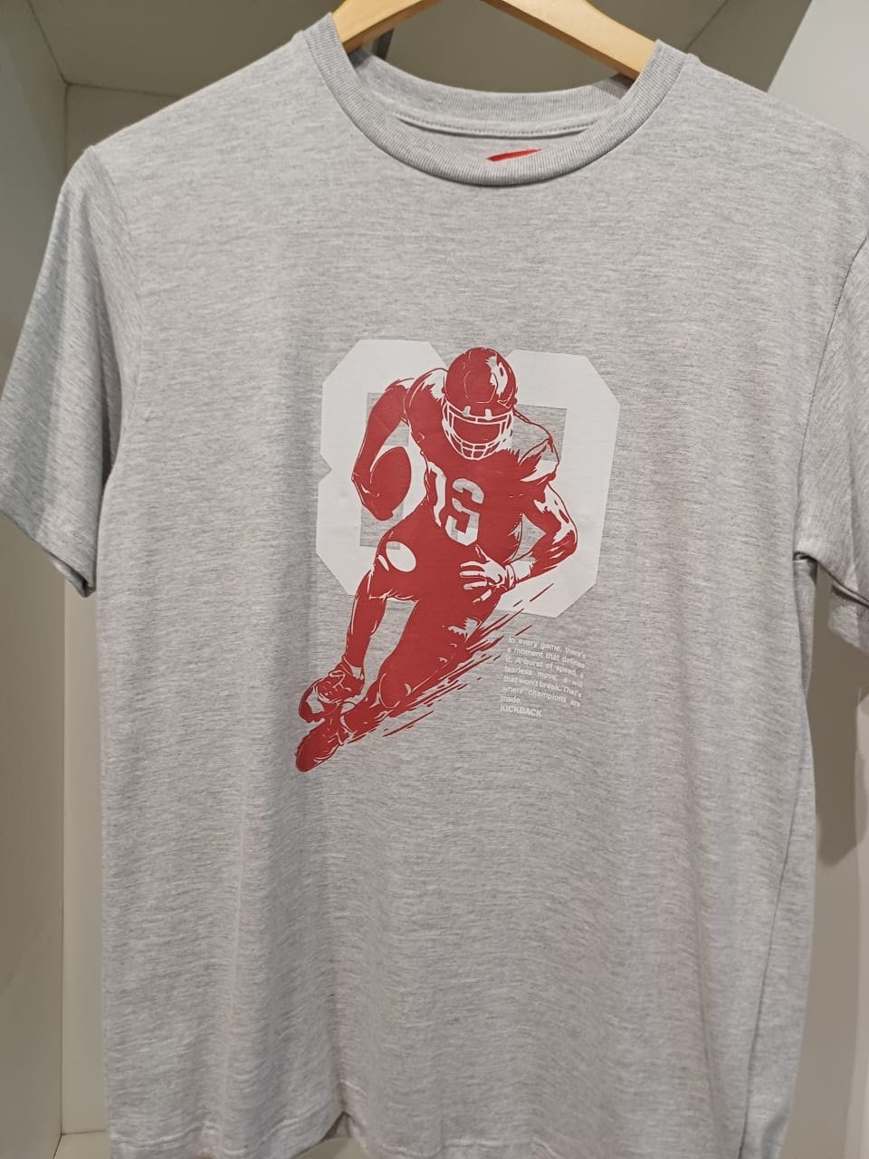 REMERA M/C TADEO GRIS CLARO T.14