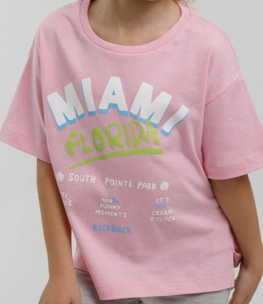 REMERA MIAMI ROSA T:08
