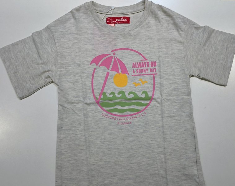 REMERA ALWAYS CRUDO MELANGE T.12