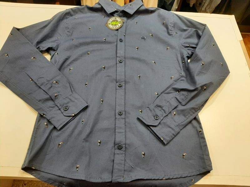 CAMISA M/L FANTASIA T.16