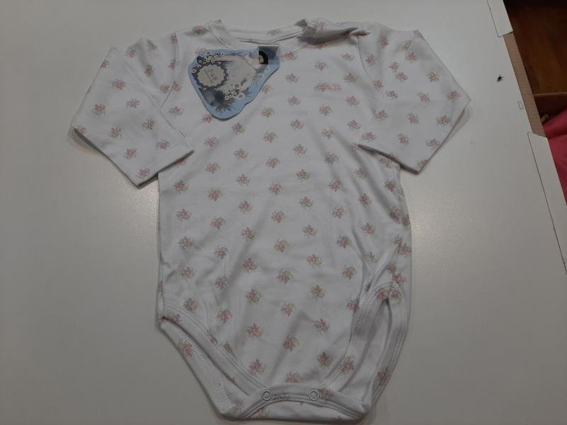 BODY TANGARA BONITO M LARGAS ESTAMPADO ROSA T.18M