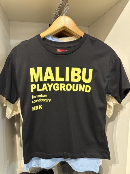 REMERA MALIBU NEGRO T.10