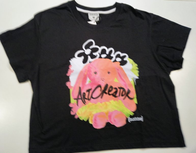 REMERA CREATOR NEGRO T.14