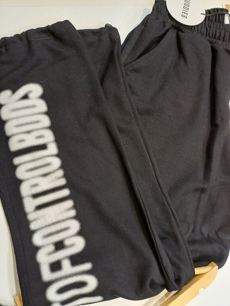JOGG FADED NEGRO T.12