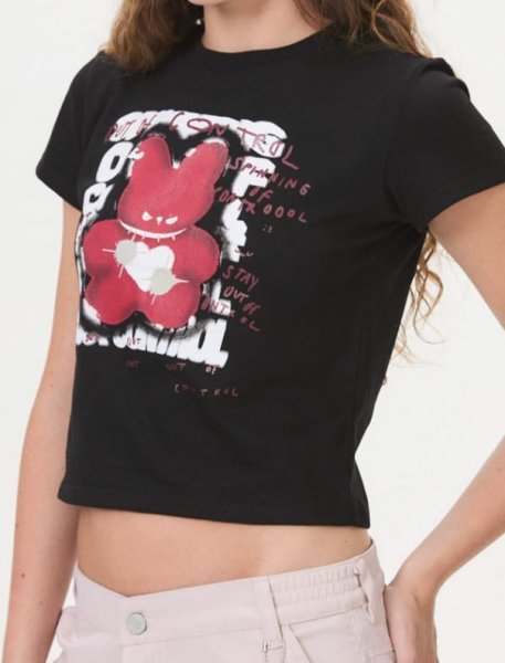 REMERA MESSY NEGRO T.14
